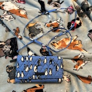 Vera Bradley crossbody wallet
